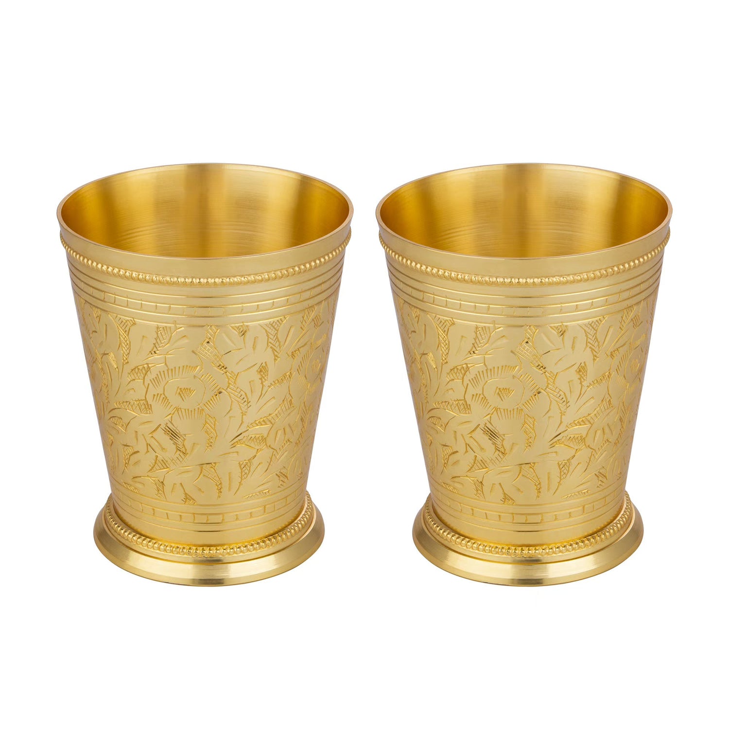 Pipal 24K Gold Glass Set