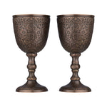 Pipal Vintage Amrit Goblet 2pcs Set