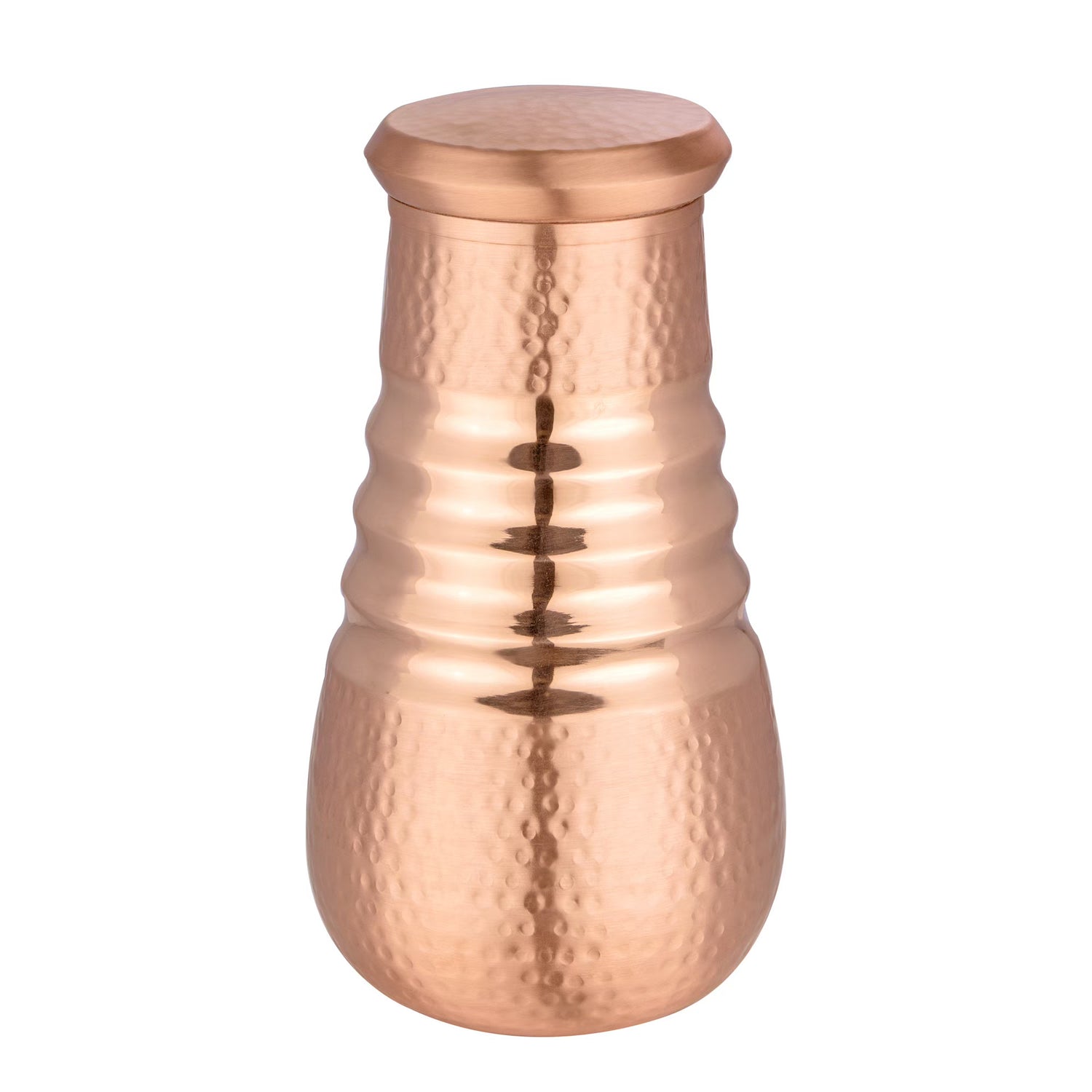 Pipal Wave Copper Carafe