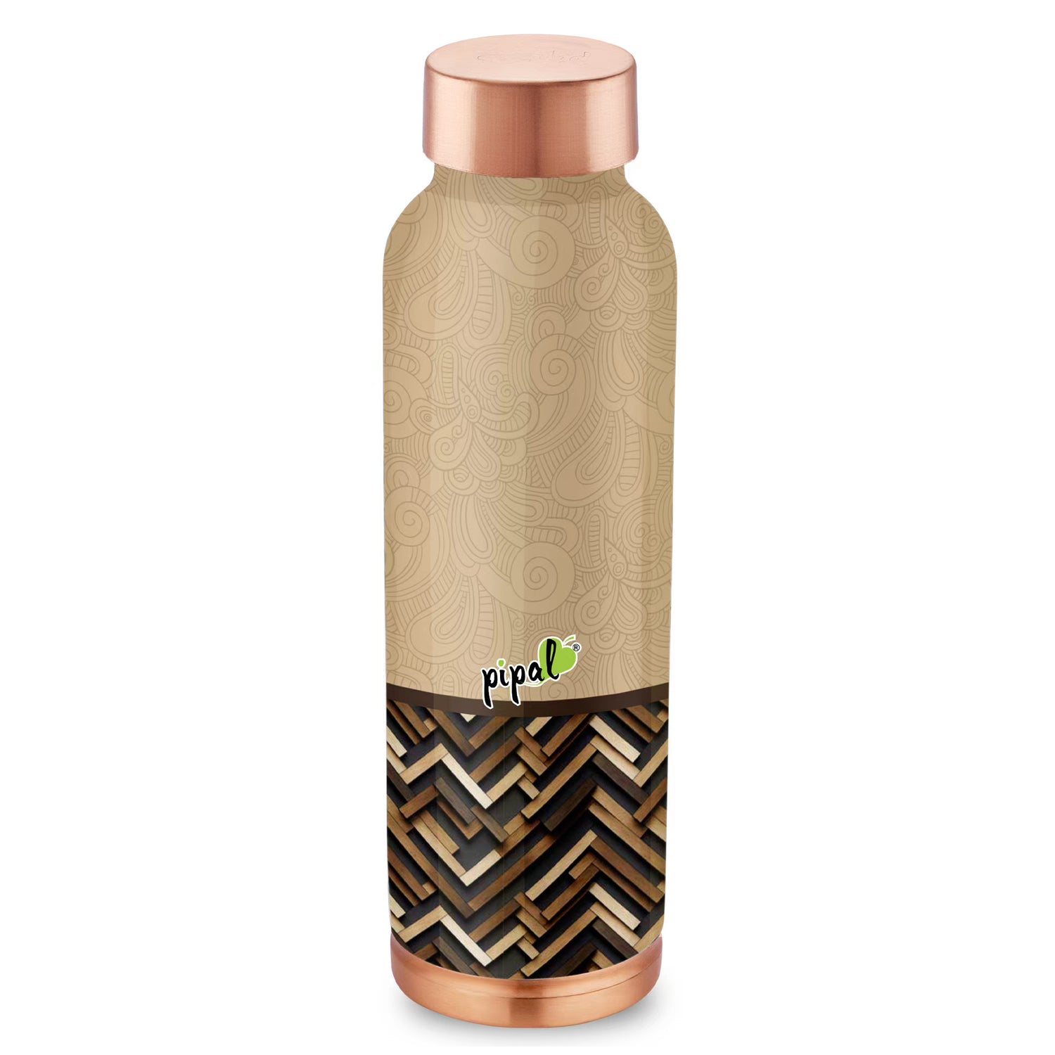 Pipal Caliber Designer Copper Water Bottle