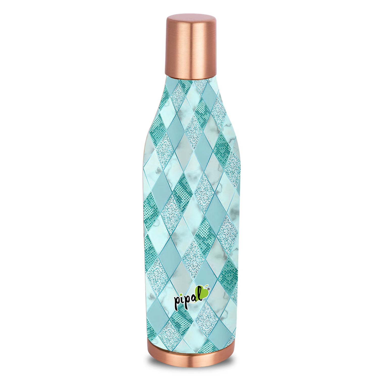 Pipal Sanjivani Printed Copper Water Bottle