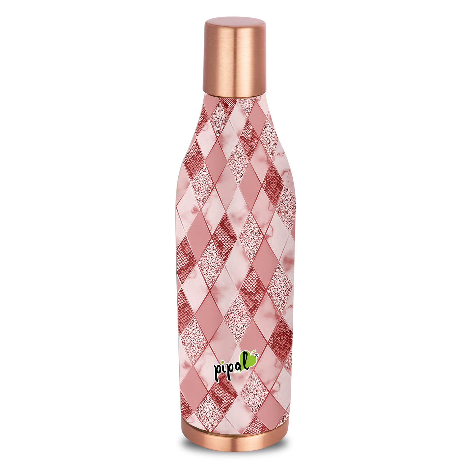 Pipal Sanjivani Printed Copper Water Bottle