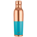 pipal yoga copper bottle with half colour half copper 