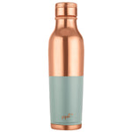 pipal yoga copper bottle with half colour half copper 