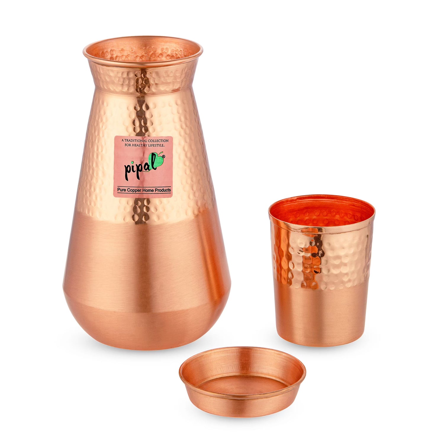 Pipal Kumbh Copper Carafe