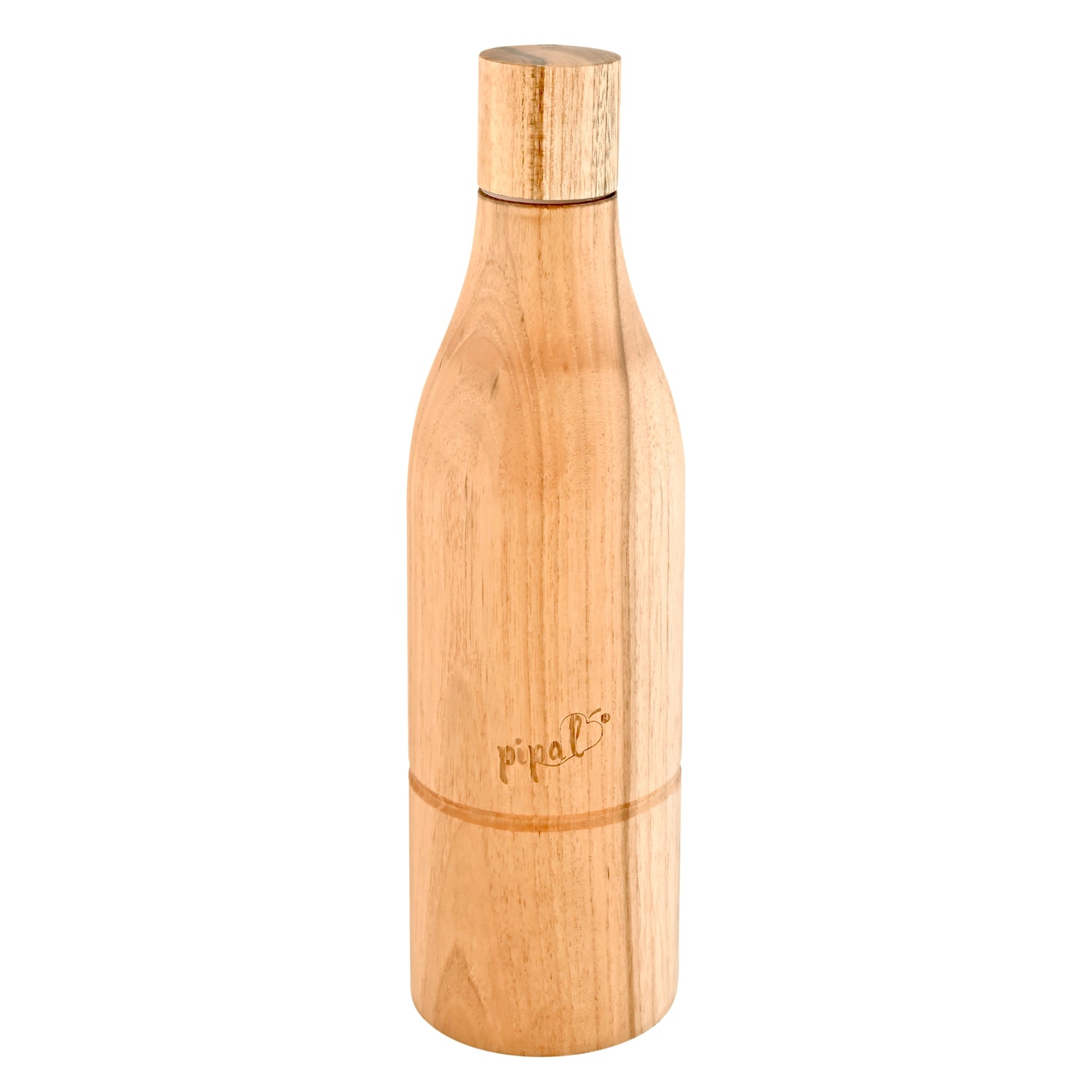 Pipal Maple Wood Copper Water Bottle
