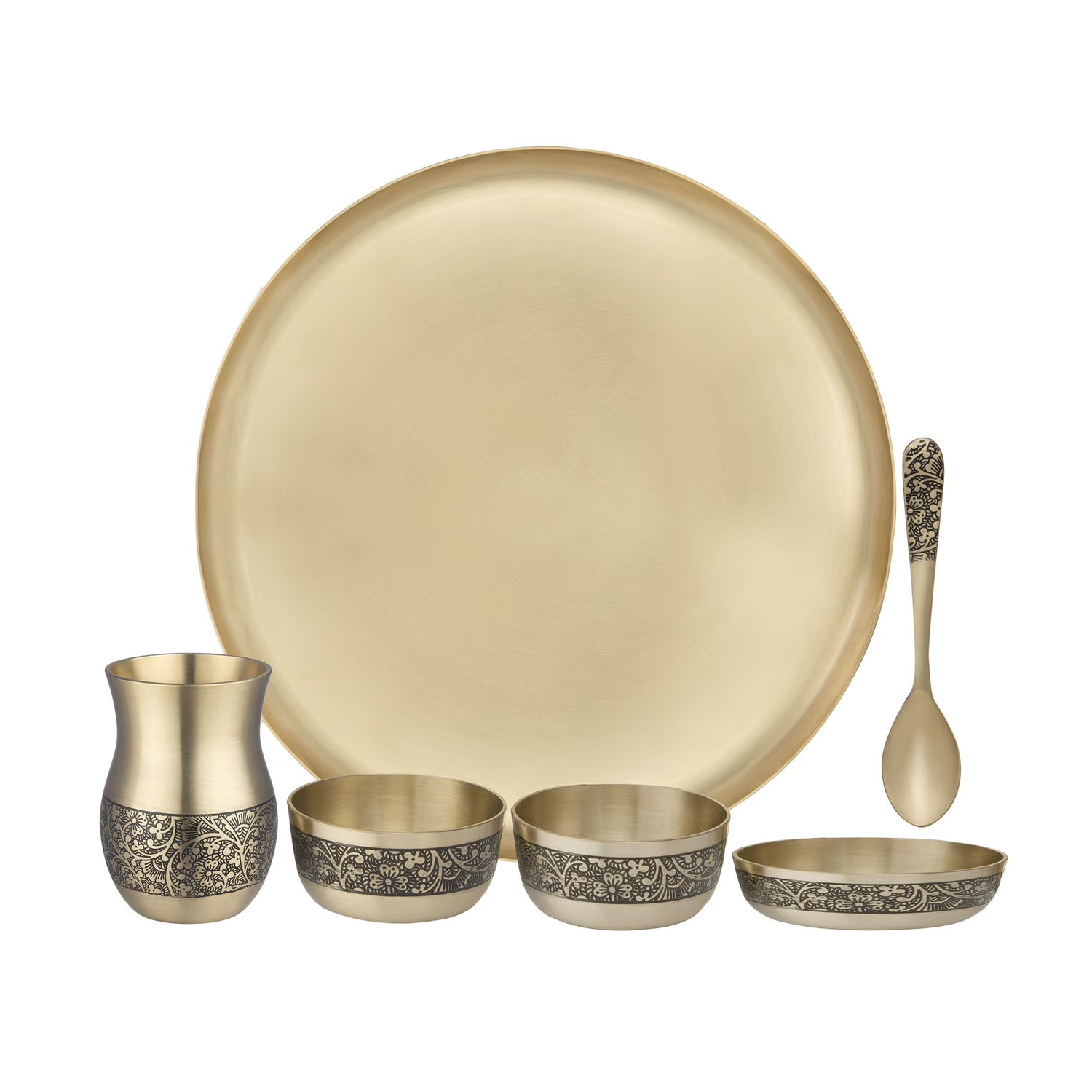 Pipal Satvik Kansa 6pcs Dinner Set