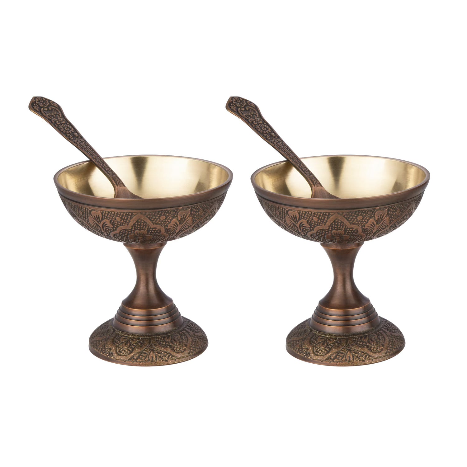 Pipal Vintage Ice Cream Cup 4pcs Set