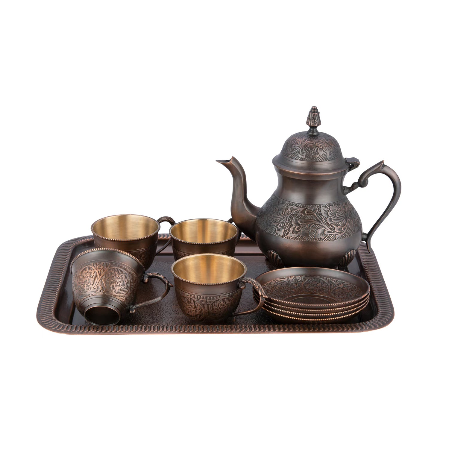 Pipal Vintage 10pcs Tea Set