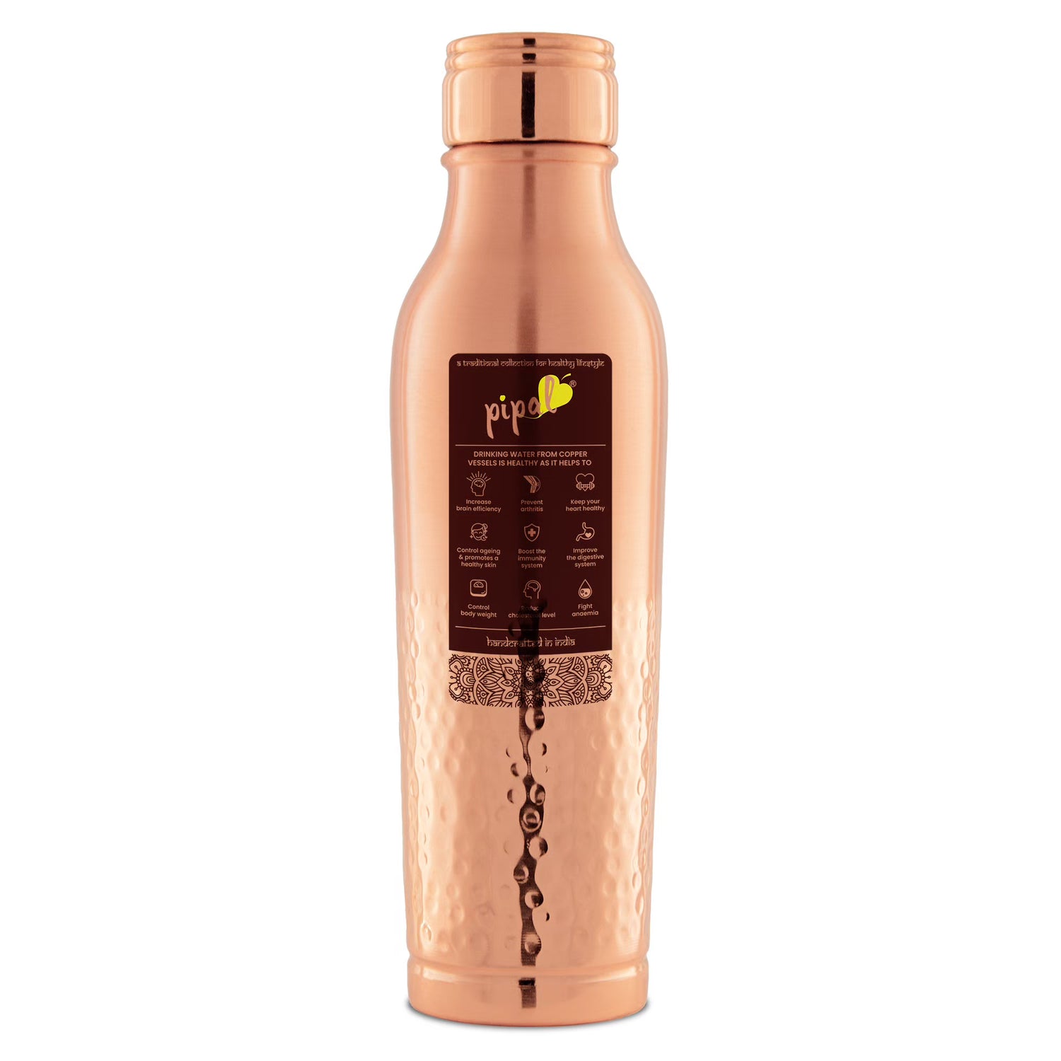 Pipal Yoga Copper Bottle